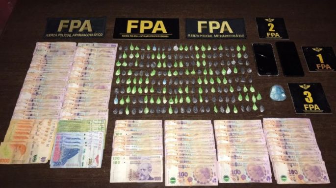 Simulaban un kiosco para vender cocaína y quedaron detenidos