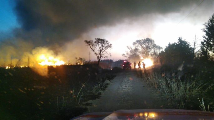 Incendio en el basural: "Los desechos patógenos van a quedar ardiendo varios días"