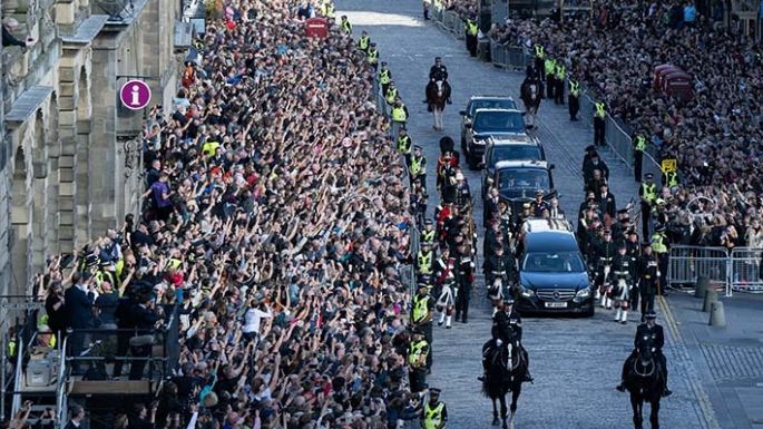 Ya despiden a la reina Isabel II en Londres