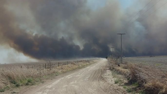 Incendios rurales alarman a General Deheza