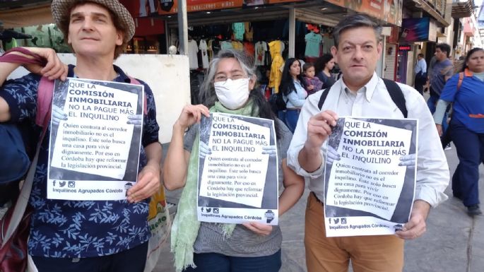 Pidieron que "la comisión inmobiliaria no la pague más el inquilino"
