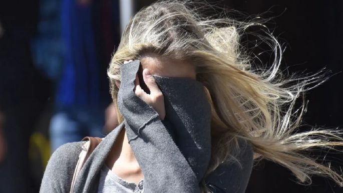 Alerta amarilla por fuertes vientos del sector sur en Córdoba