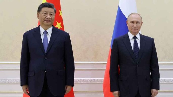 Primer encuentro entre Rusia y China
