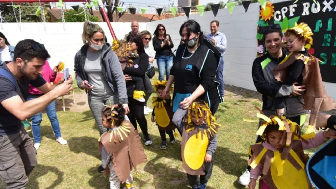 Festejaron los ocho años del jardín Roxana Güizzo