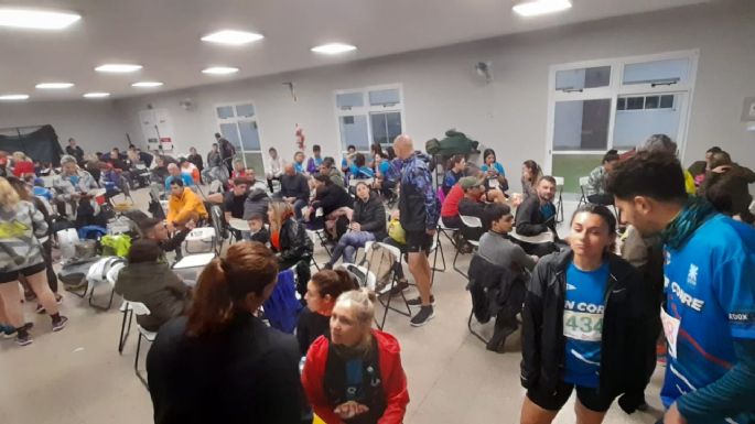 La maratón de la UTN, demorada por la lluvia