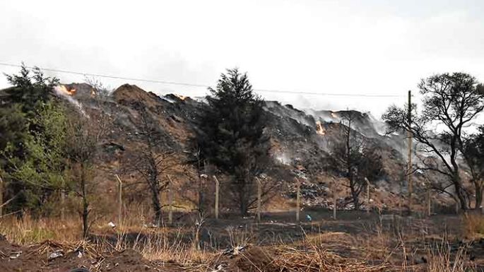 El fuego seguirá por varios días