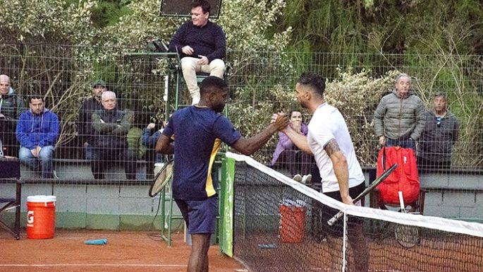 La lluvia complicó el primer día y Bruno Caula recién debutará hoy