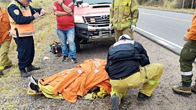 Bomberos de Villa Nueva asistieron a tres heridos