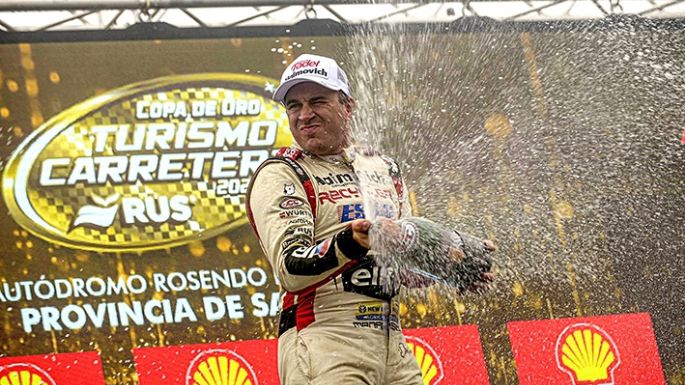 Mariano Werner ganó en el autódromo puntano