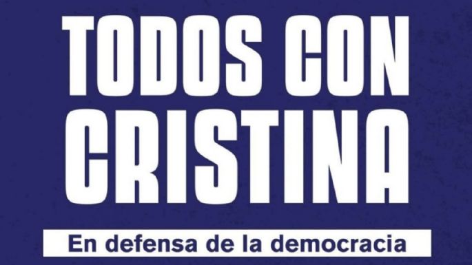 "Todos con Cristina": a las 12 habrá concentración en el Concejo Deliberante