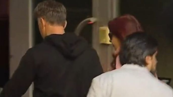 Cristina Kirchner salió de su casa en Recoleta