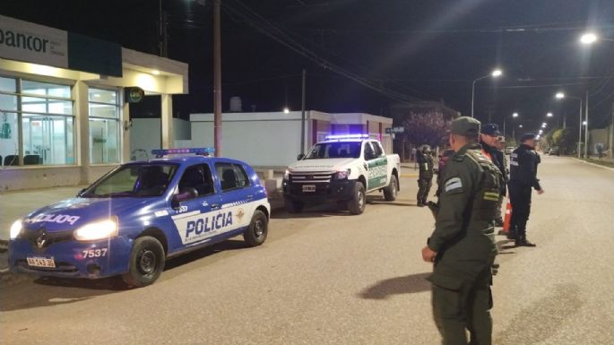 Operativo de seguridad en Tío Pujio