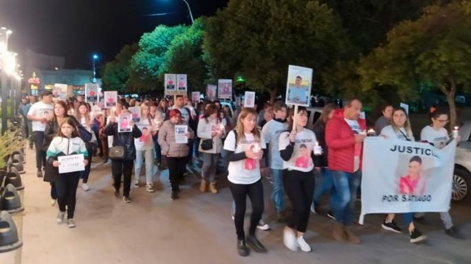 Marcharon y pidieron justicia a un mes del secuestro y asesinato de Santiago Aguilera