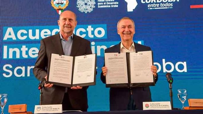 Schiaretti y Perotti llamaron a licitación