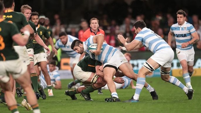 Los Pumas cayeron ante Sudáfrica