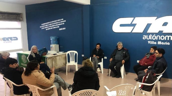 La delegación local de la CTA manifestó su solidaridad con "empleadas municipales que sufren violencia"