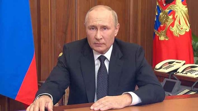 Rusia anexa hoy cuatro provincias de Ucrania