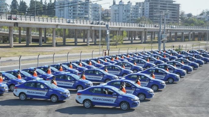 La Policía Caminera incorporó 50 patrulleros cero kilómetros