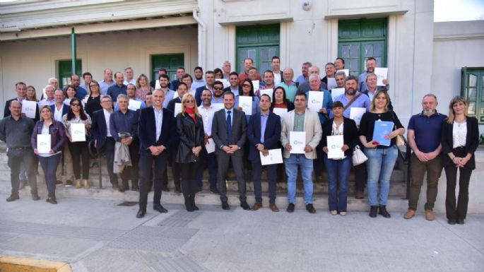 Firmaron convenios de cooperación territorial con ANDIS