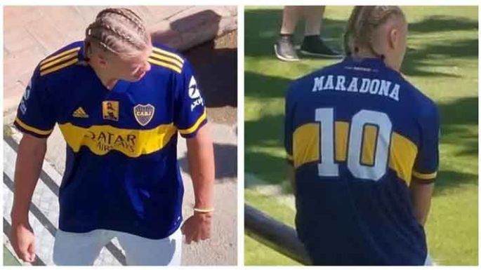 Haaland quiere la casaca de Rossi