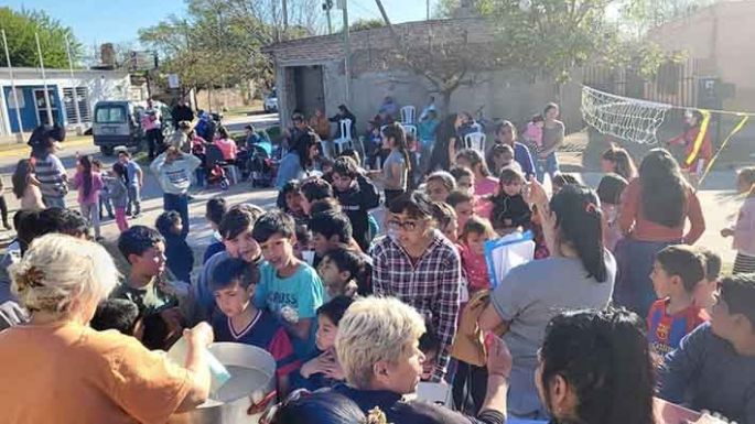 Festejos hoy en barrio Florida