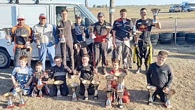 Varios podios en el sur provincial