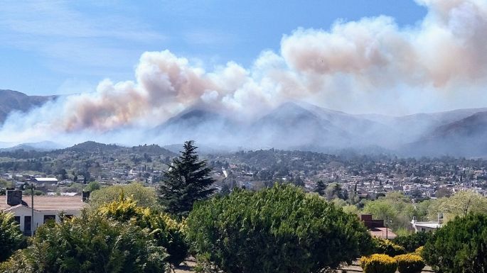 Se registraron varios focos de incendios en las sierras