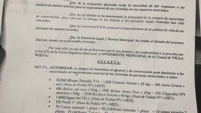 Suspicacia y pedido de informes ante una compra millonaria