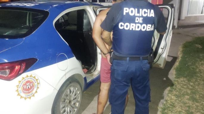 Otro violento detenido