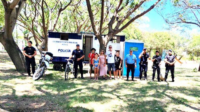 Nuevo emplazamiento del Destacamento Policial Móvil