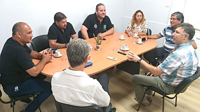 Rosso recibió al Consejo Directivo de la CGT y a otros gremios