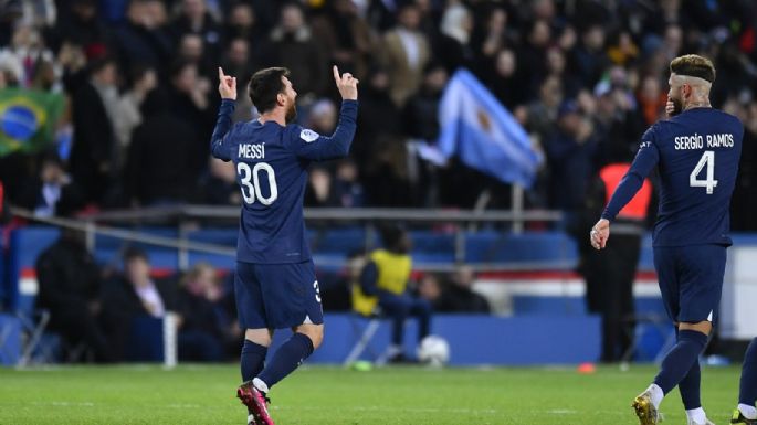 Gol de Messi en su primer partido en el PSG tras el Mundial