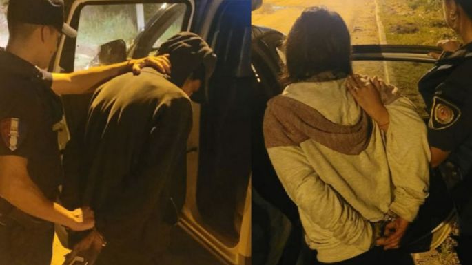 Detuvieron a una pareja con intenciones de usurpar un terreno y que andaba en una moto robada