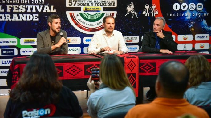 Promocionaron el Festival de Peñas en el marco del Festival de Jesús María