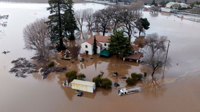 California se prepara para "inundaciones catastróficas"