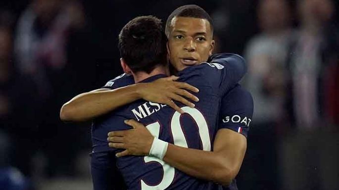 Messi y Mbappé se vuelven a encontrar tras la final de Qatar
