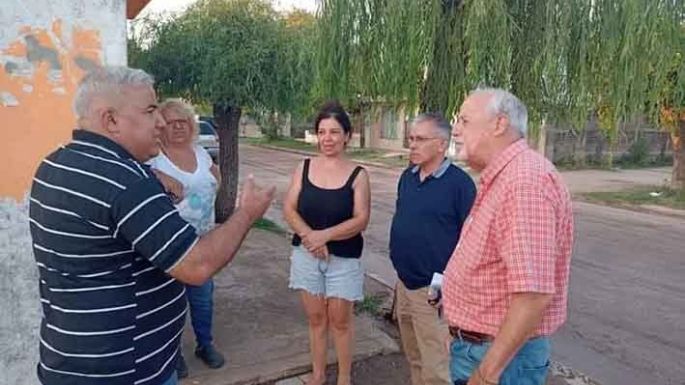 López y Cladera, con varios reclamos al municipio para el barrio San Martín