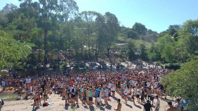 Jóvenes y familias colmaron las sierras