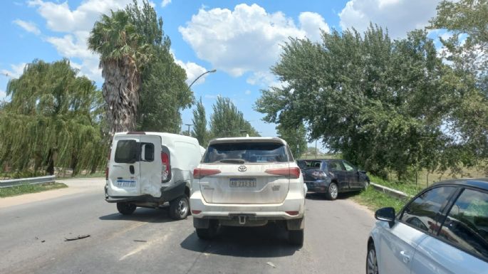 Grave accidente en la 158, a la altura del Vista Verde