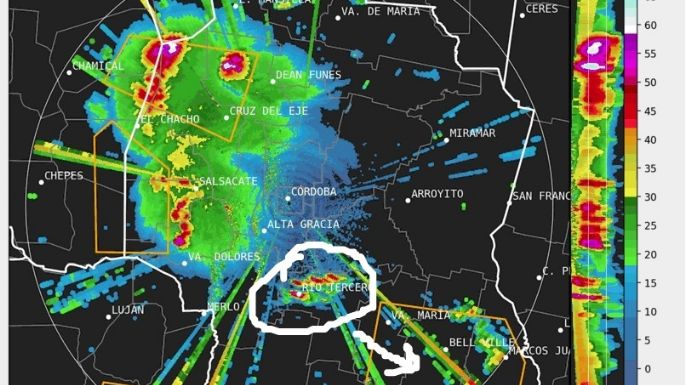 Anuncian posibles lluvias cerca de la medianoche