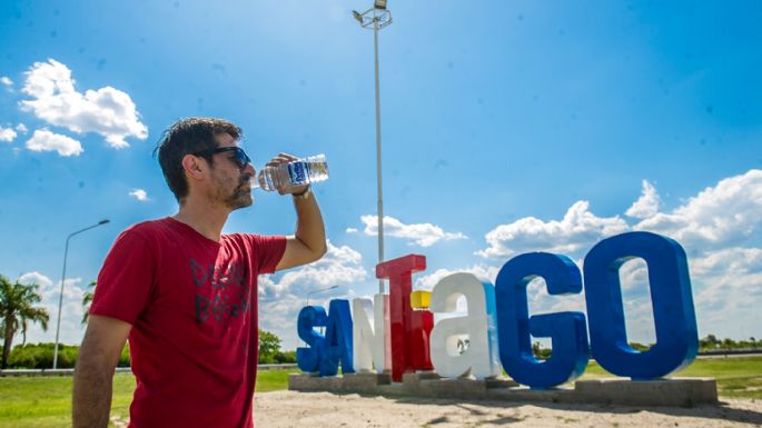 La mitad del país en alerta y en algunas ciudades la temperatura alcanzó los 42 grados