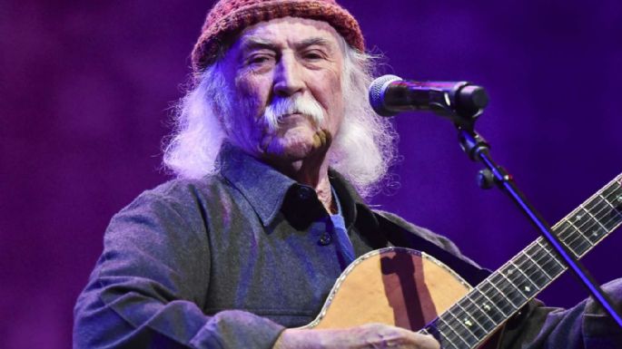 Murió David Crosby, uno de los grandes nombres del folk rock estadounidense