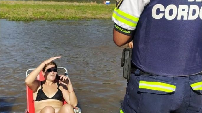 Despliegue policial preventivo en las costas del Ctalamochita