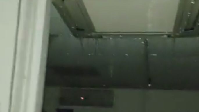 Otra vez: la lluvia provocó inundaciones en hospitales de Córdoba