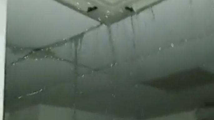 Otra vez: la lluvia provocó inundaciones en hospitales de Córdoba