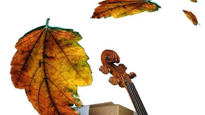 Partitura de una sinfonía otoñal