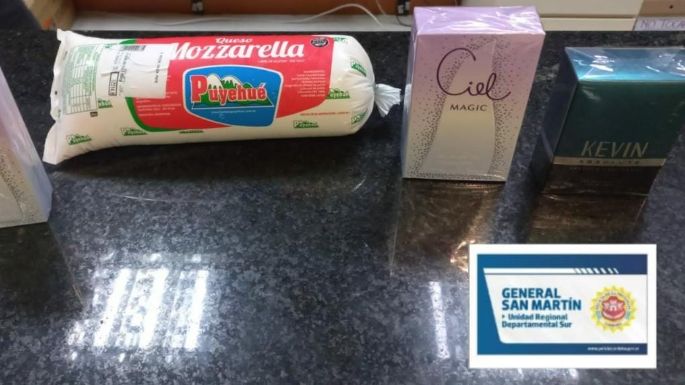 Se llevó mercadería sin pagar de un supermercado y quedó detenido