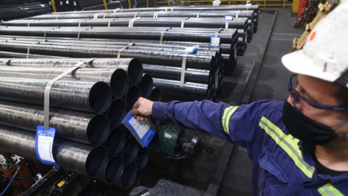 Creció la producción de acero