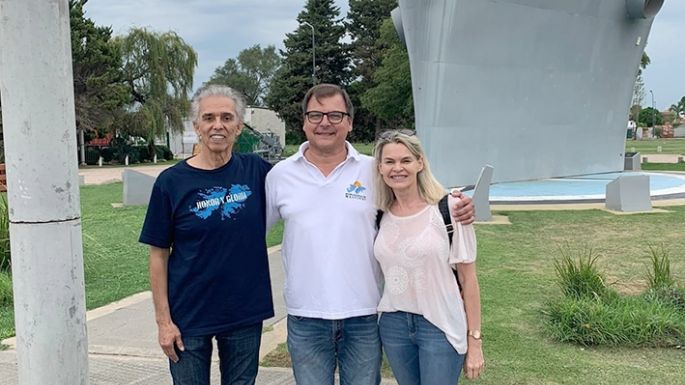 Jairo visitó el Museo Malvinas