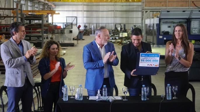 Accastello inauguró el 49º parque industrial de la provincia